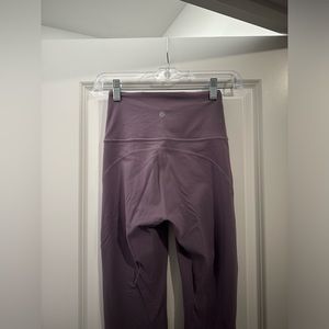 Lululemon Groove Flares in Purple Ash